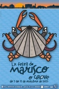 Cartel Fiesta del Marisco 2023 O Grove